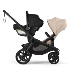 Kids Bugaboo Kangaroo Sibling Seat - Black / Taupe
