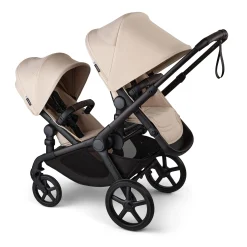 Kids Bugaboo Kangaroo Sibling Seat - Black / Taupe