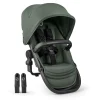 Kids Bugaboo Kangaroo Sibling Seat - Black / Forest Green