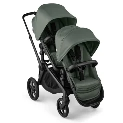 Kids Bugaboo Kangaroo Sibling Seat - Black / Forest Green