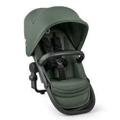 Kids Bugaboo Kangaroo Sibling Seat - Black / Forest Green