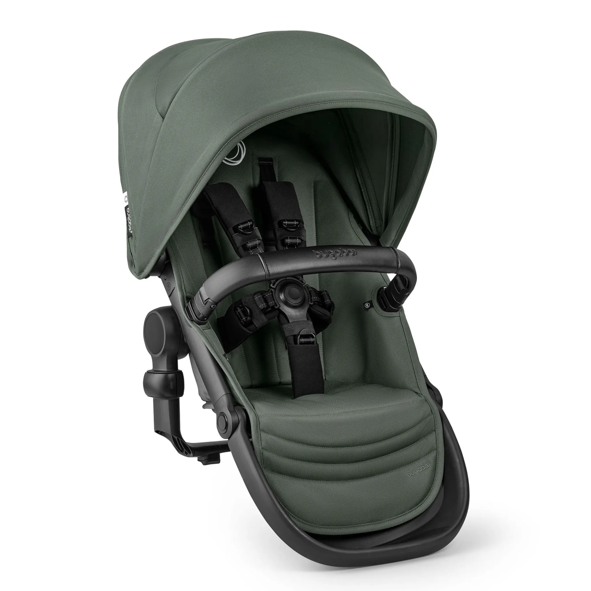 Kids Bugaboo Kangaroo Sibling Seat - Black / Forest Green
