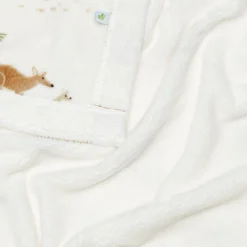 Kids Perlimpinpin Kangaroos Plush Blanket - Special Edition CHU Sainte‑Justine Foundation