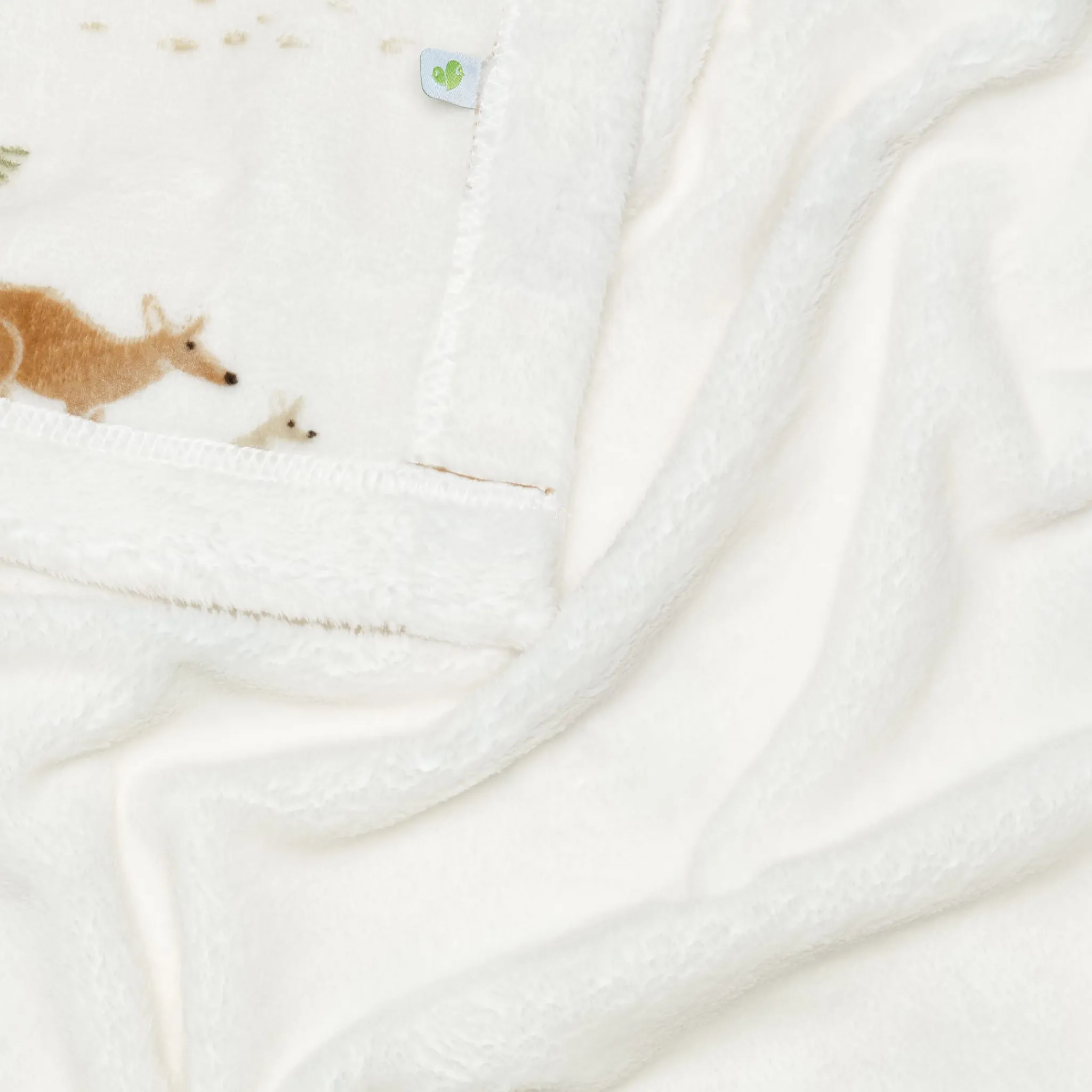 Kids Perlimpinpin Kangaroos Plush Blanket - Special Edition CHU Sainte‑Justine Foundation
