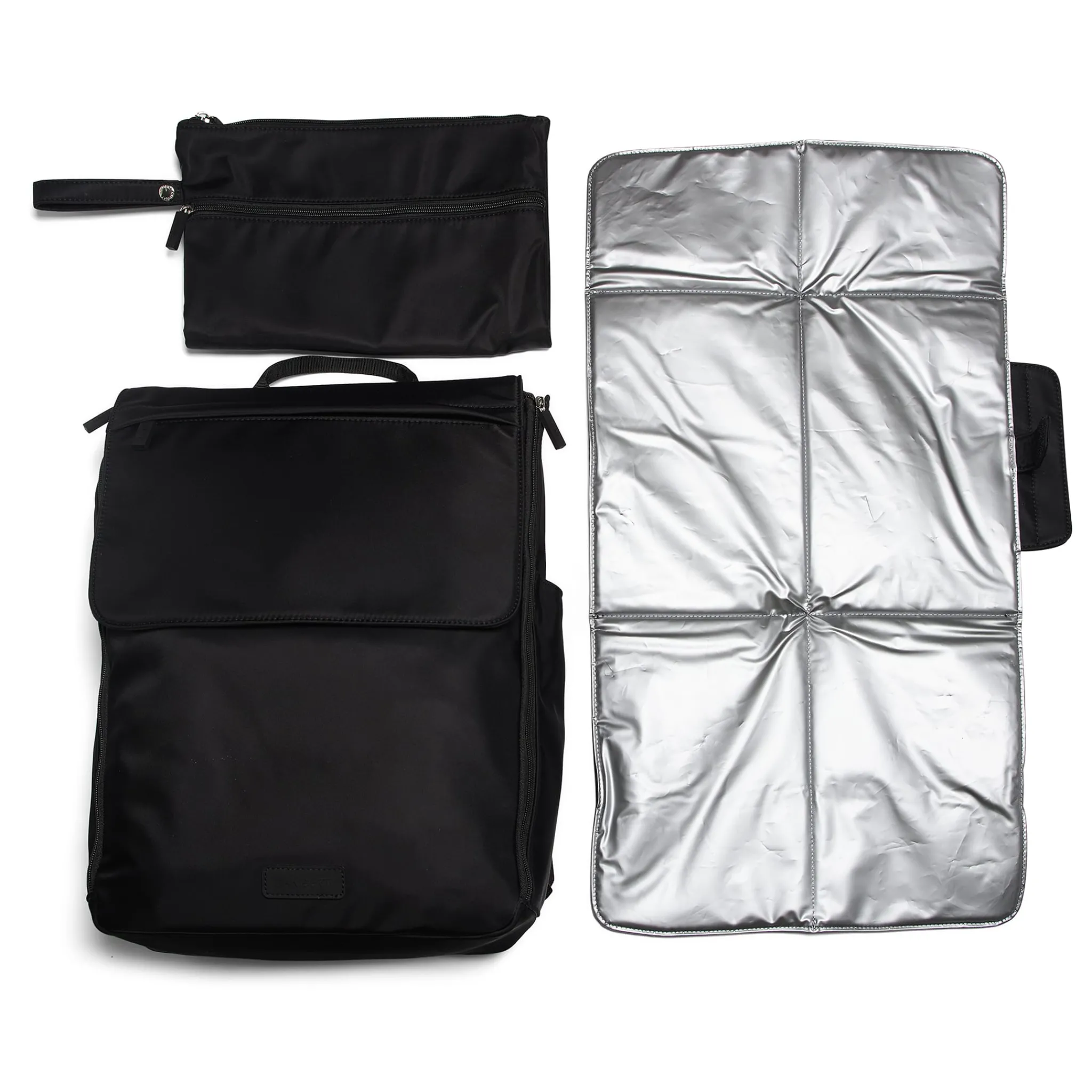 Lambert Diaper Bags|Diaper Bags>Kendall Diaper Backpack - Black