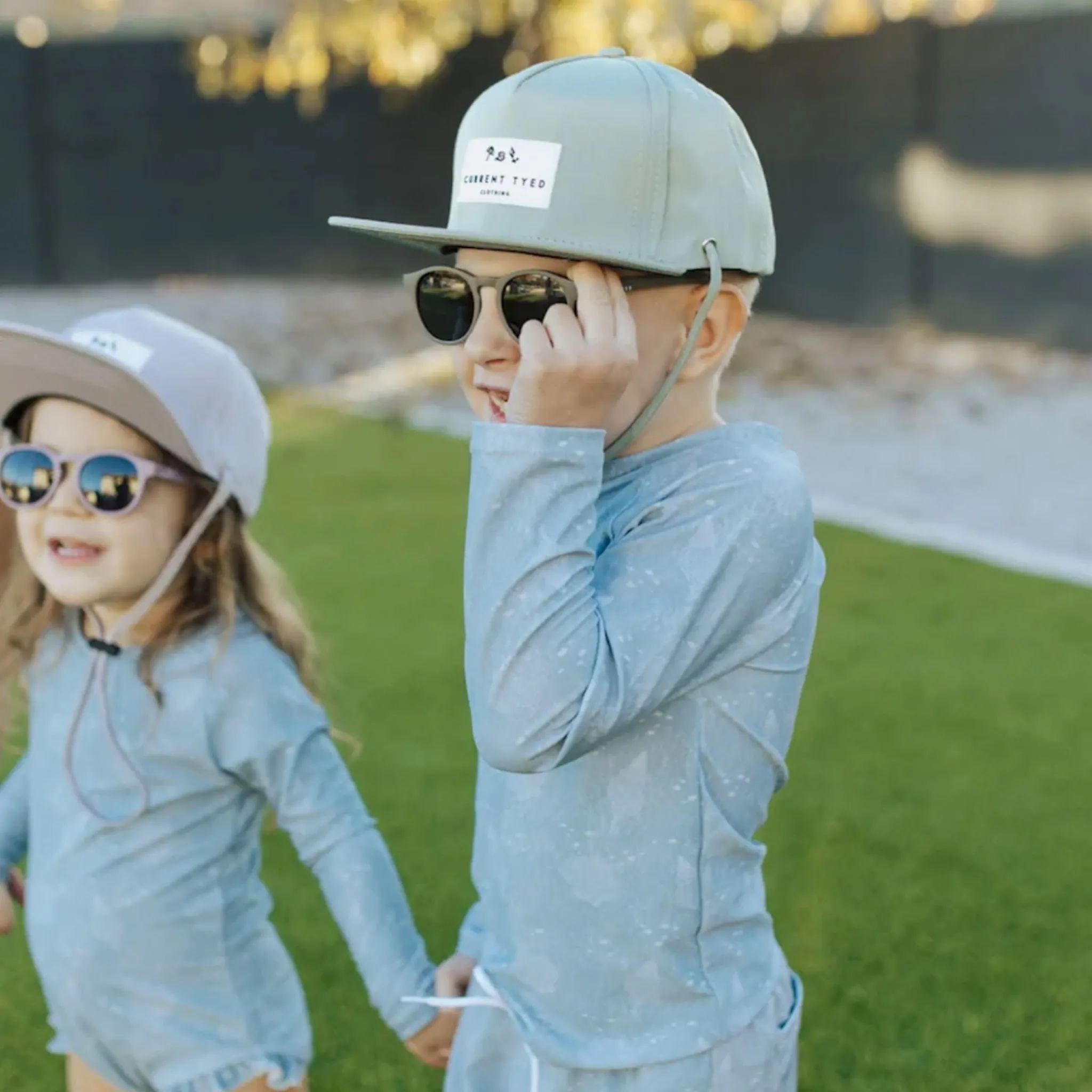 Kids/BOY Current Tyed Keyhole Green Sunnies 0-6