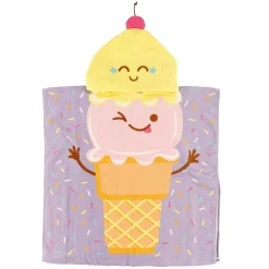 Kids SAFDIE u0026 CO Summer Activities|Outdoors & Travel>Kid Hooded Towel - ice Cream