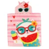 Kids SAFDIE u0026 CO Summer Activities|Outdoors & Travel>Kid Hooded Towel - Summer Kitty