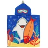 Kids SAFDIE u0026 CO Kid Hooded Towel - Surfer Shark