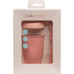 Kids Loulou Lollipop Kids Silicone Cup with Straw - Bunny