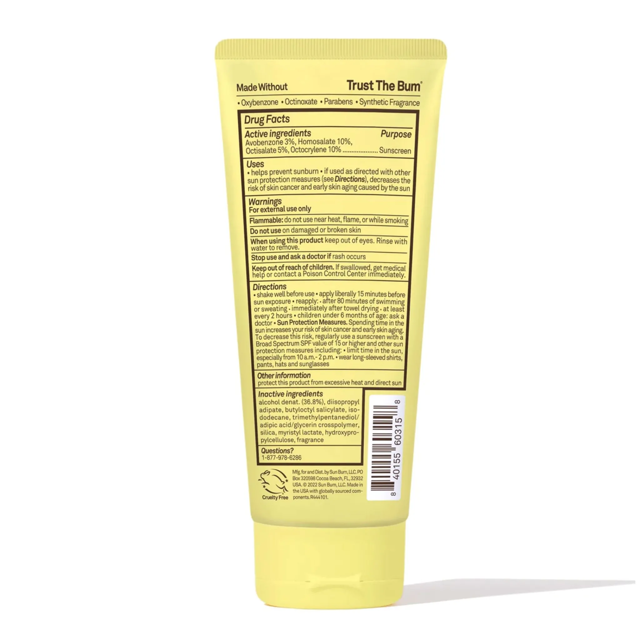 Kids Sunbum Kids SPF 50 Clear Sunscreen Lotion