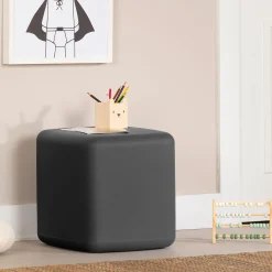 South Shore Nightstands>Kids Stool / Nightstand - Sweedi Dark Gray