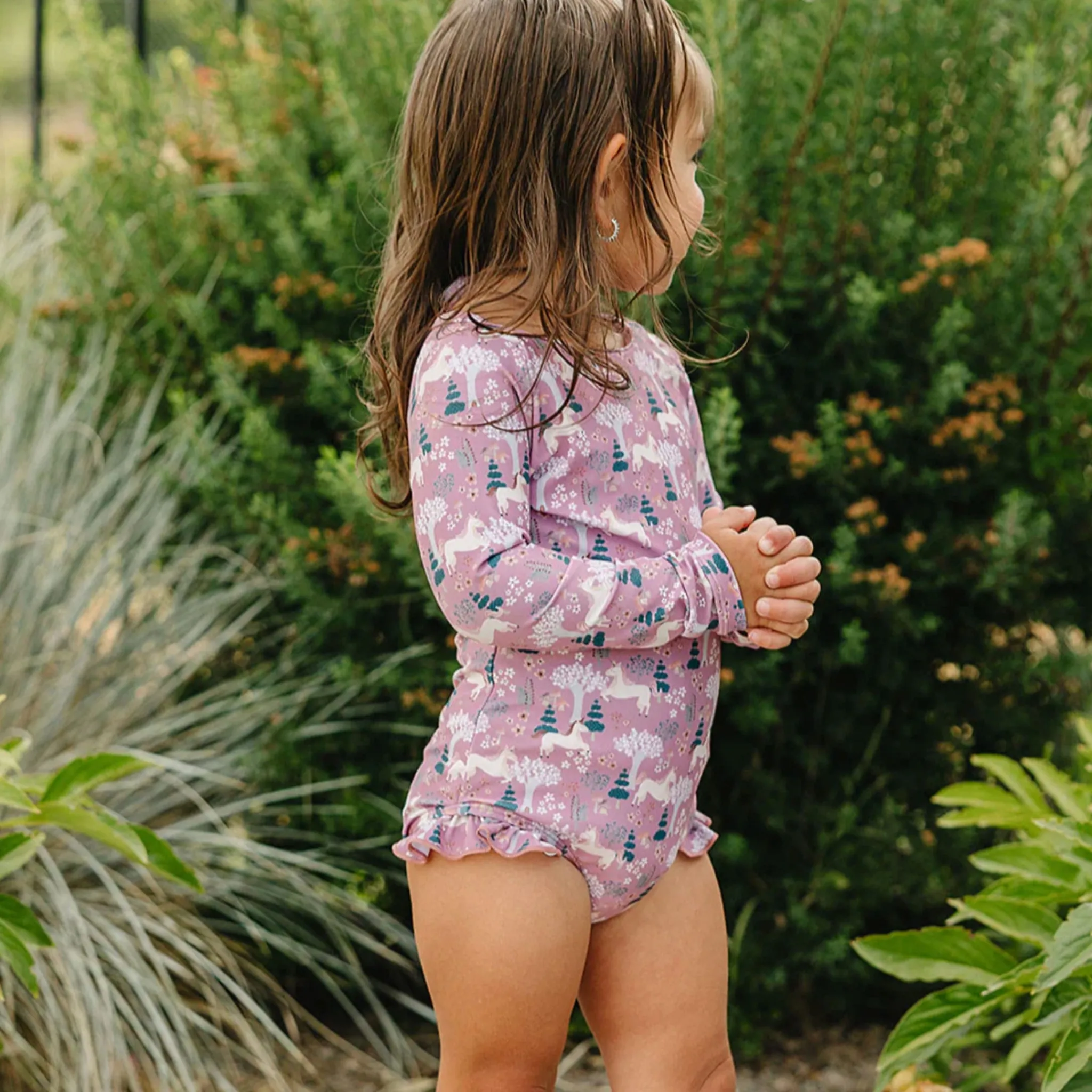Current Tyed Kinsley Ruffle Swimsuit 0-24m