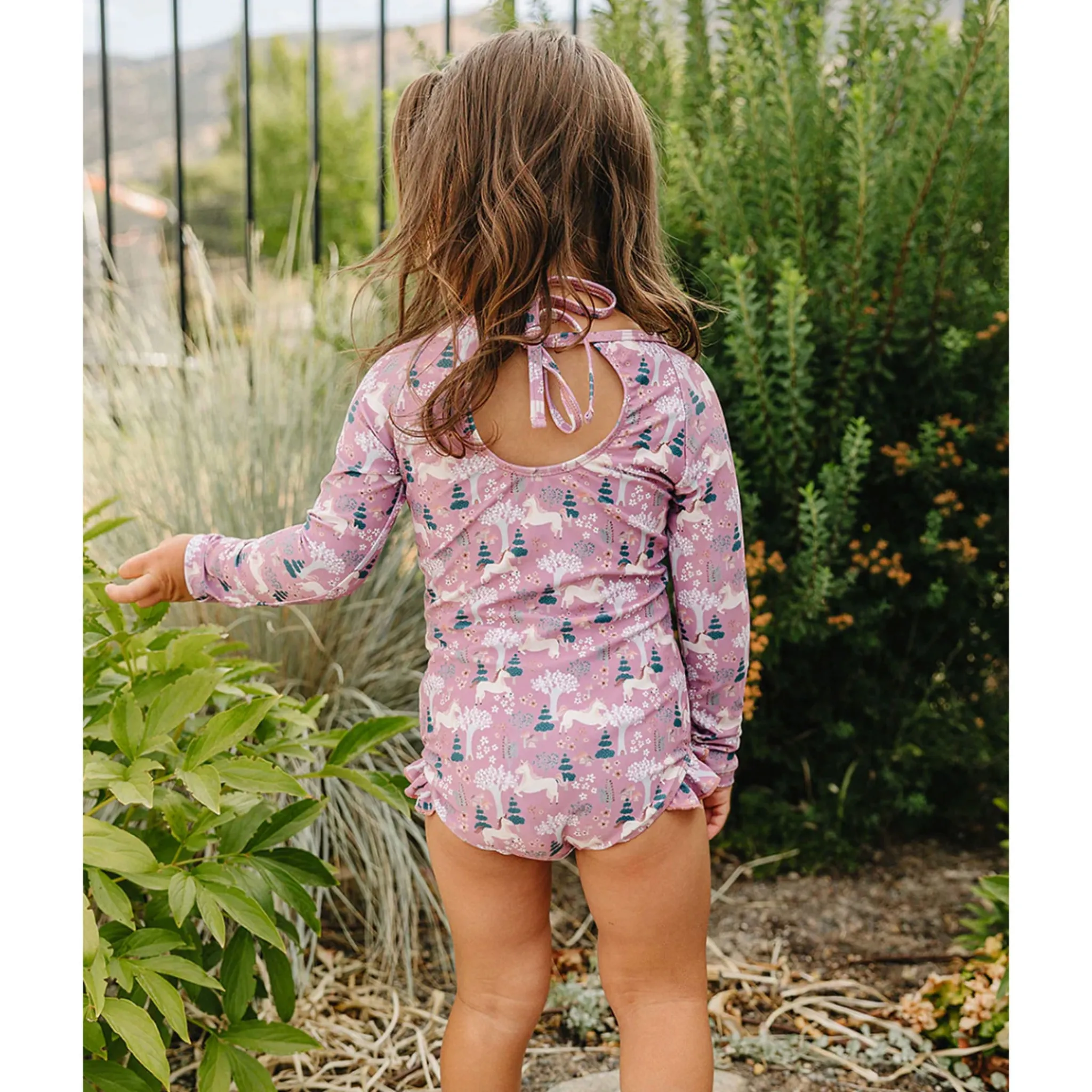 Current Tyed Kinsley Ruffle Swimsuit 0-24m