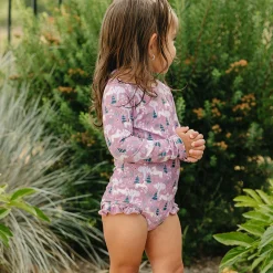 Kids Current Tyed Kinsley Ruffle Swimsuit 2-7y