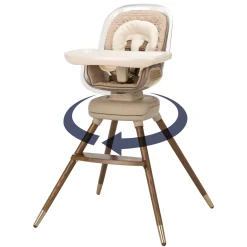 Maxi-cosi Kiskadee 360° Rotating High Chair - Natural