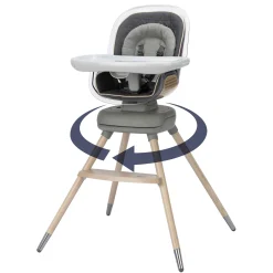 Maxi-cosi Kiskadee 360° Rotating High Chair - Onyx Heritage