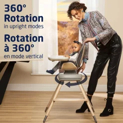 Maxi-cosi Kiskadee 360° Rotating High Chair - Onyx Heritage