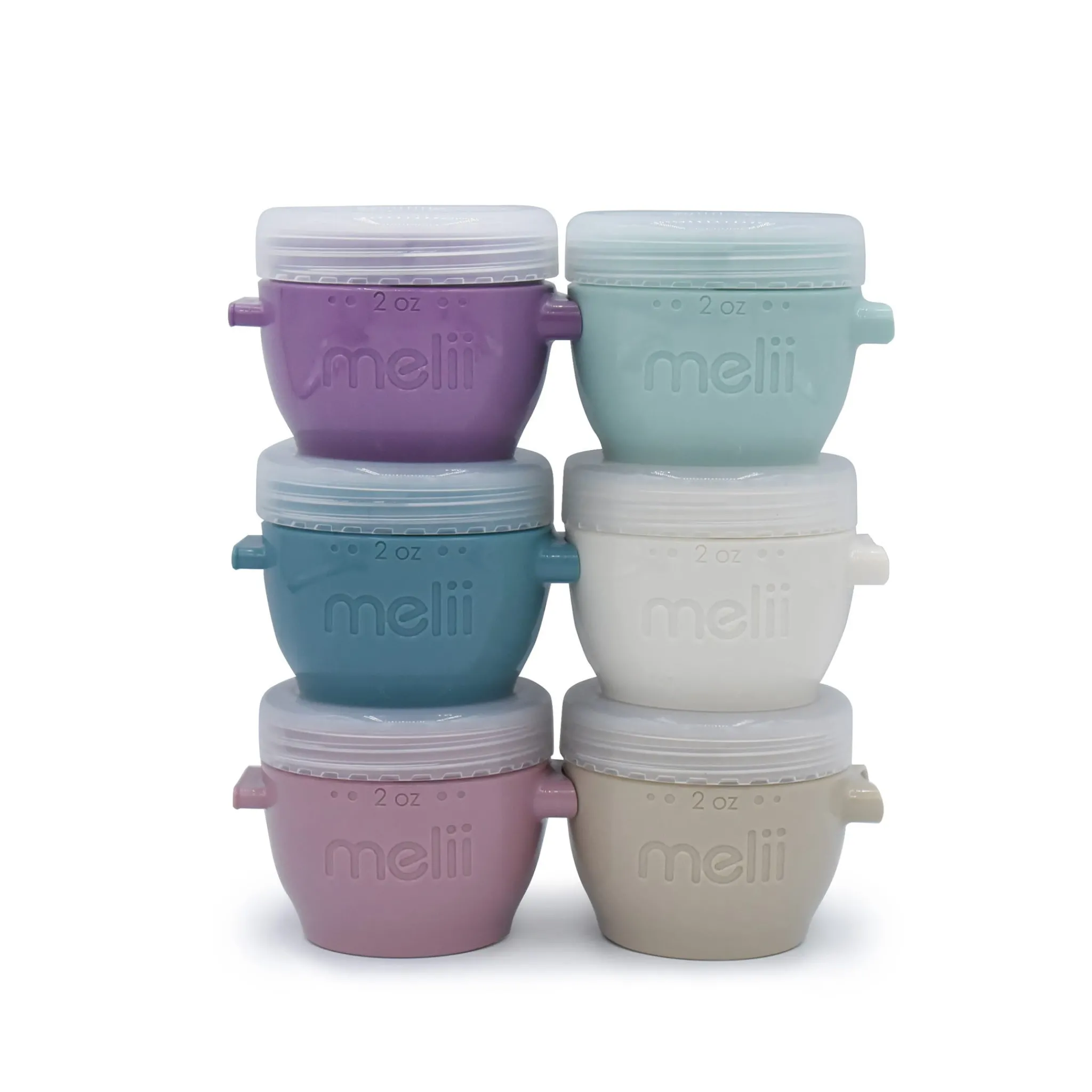Kids Melii Breastfeeding|Snack Bags & Containers>Kit Bowls Top (6) 2oz