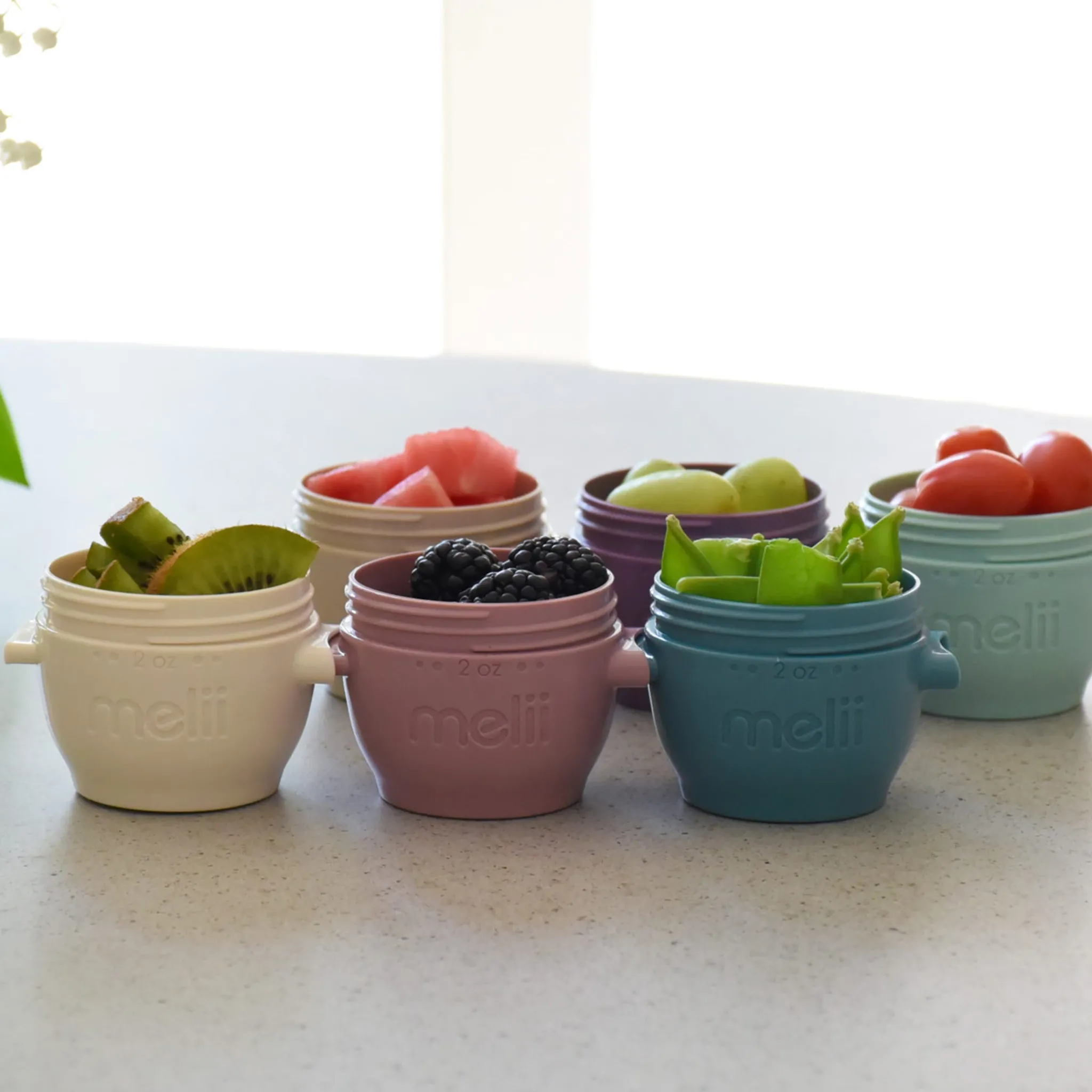 Kids Melii Breastfeeding|Snack Bags & Containers>Kit Bowls Top (6) 2oz