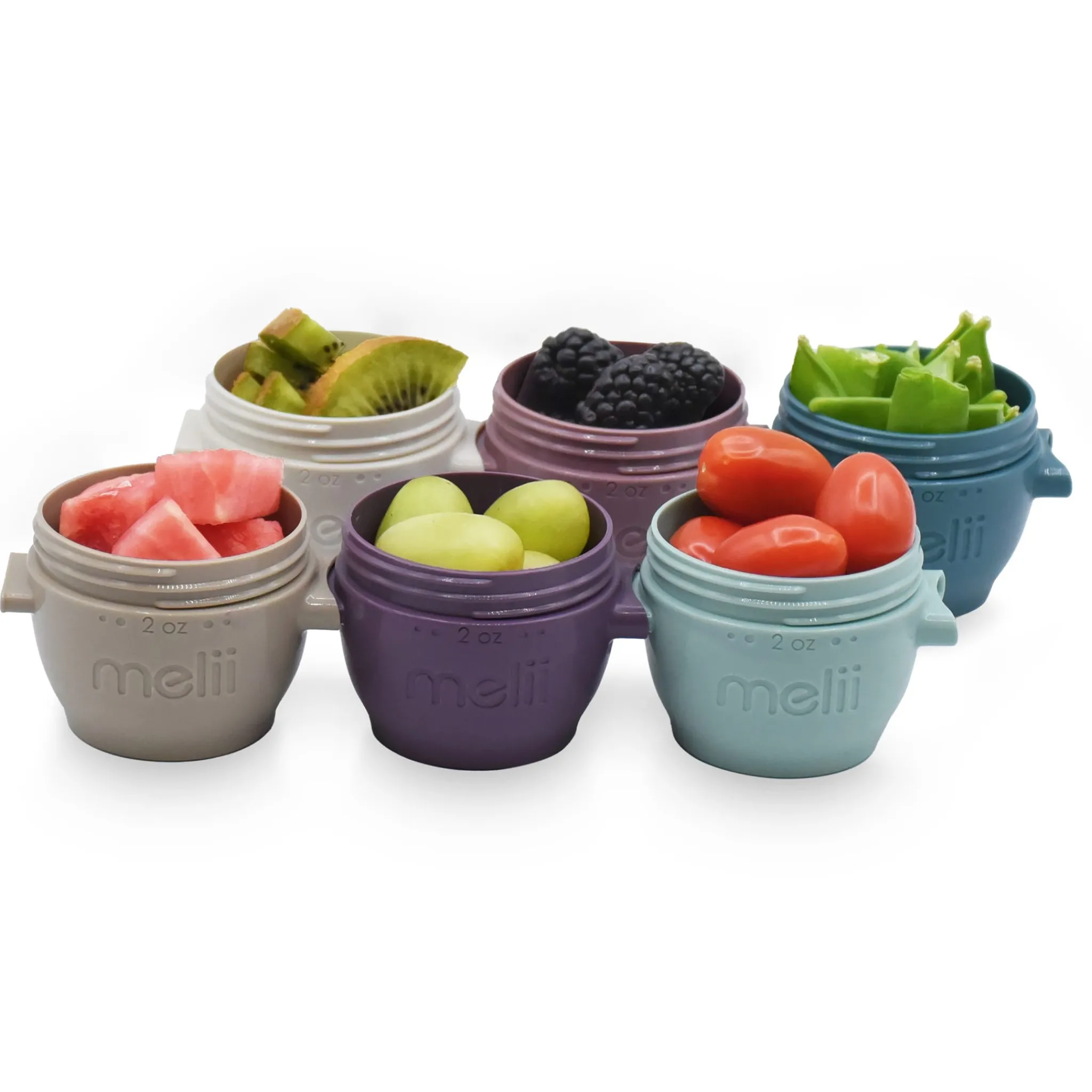 Kids Melii Breastfeeding|Snack Bags & Containers>Kit Bowls Top (6) 2oz