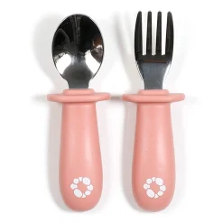 Kids Bulle Breastfeeding|Tableware>Kit Ustensils Blush