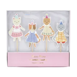 Meri Meri Party Supplies>Kitten Club Candles (4)