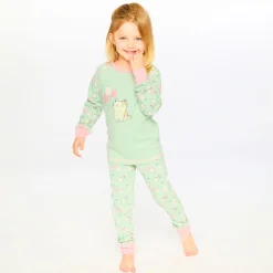 Kids Deux par Deux Kittens Pajama Set 7-10