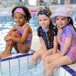 Kids Nano Kittens Uv Ss Swimsuit 2-14