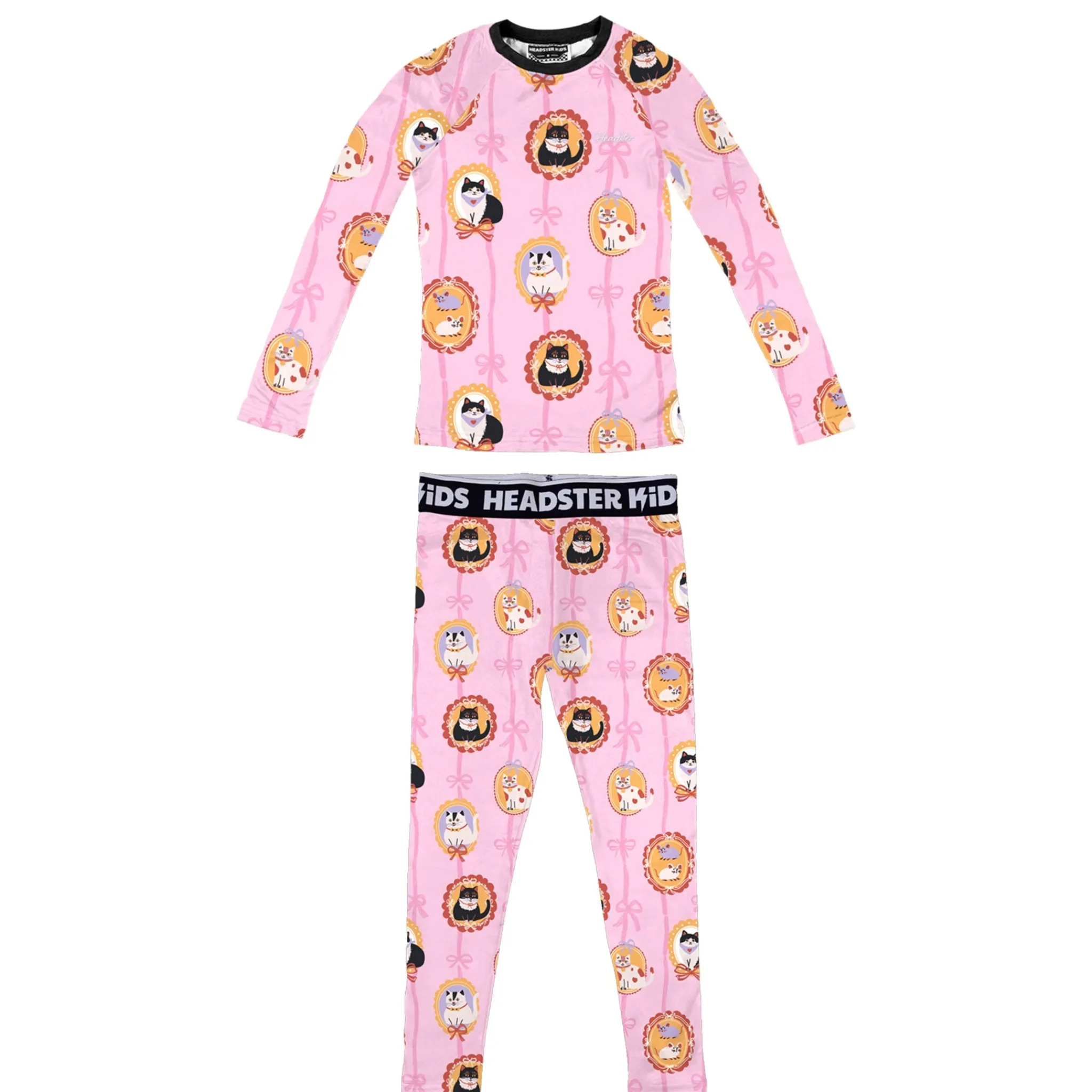 Kids Headster Kids Kitty Charm Base Layer 4-10