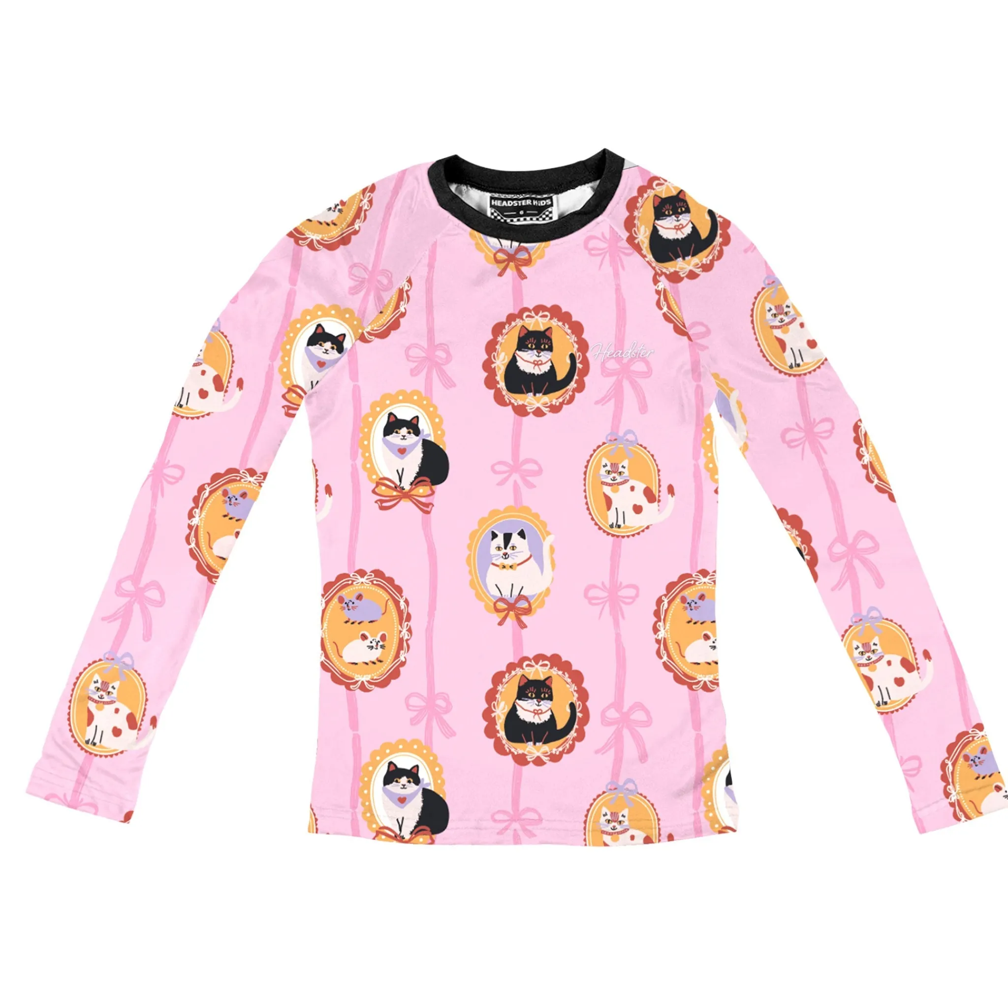 Kids Headster Kids Kitty Charm Base Layer 4-10