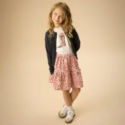 Kids Creamie Knit Cardigan 4-14