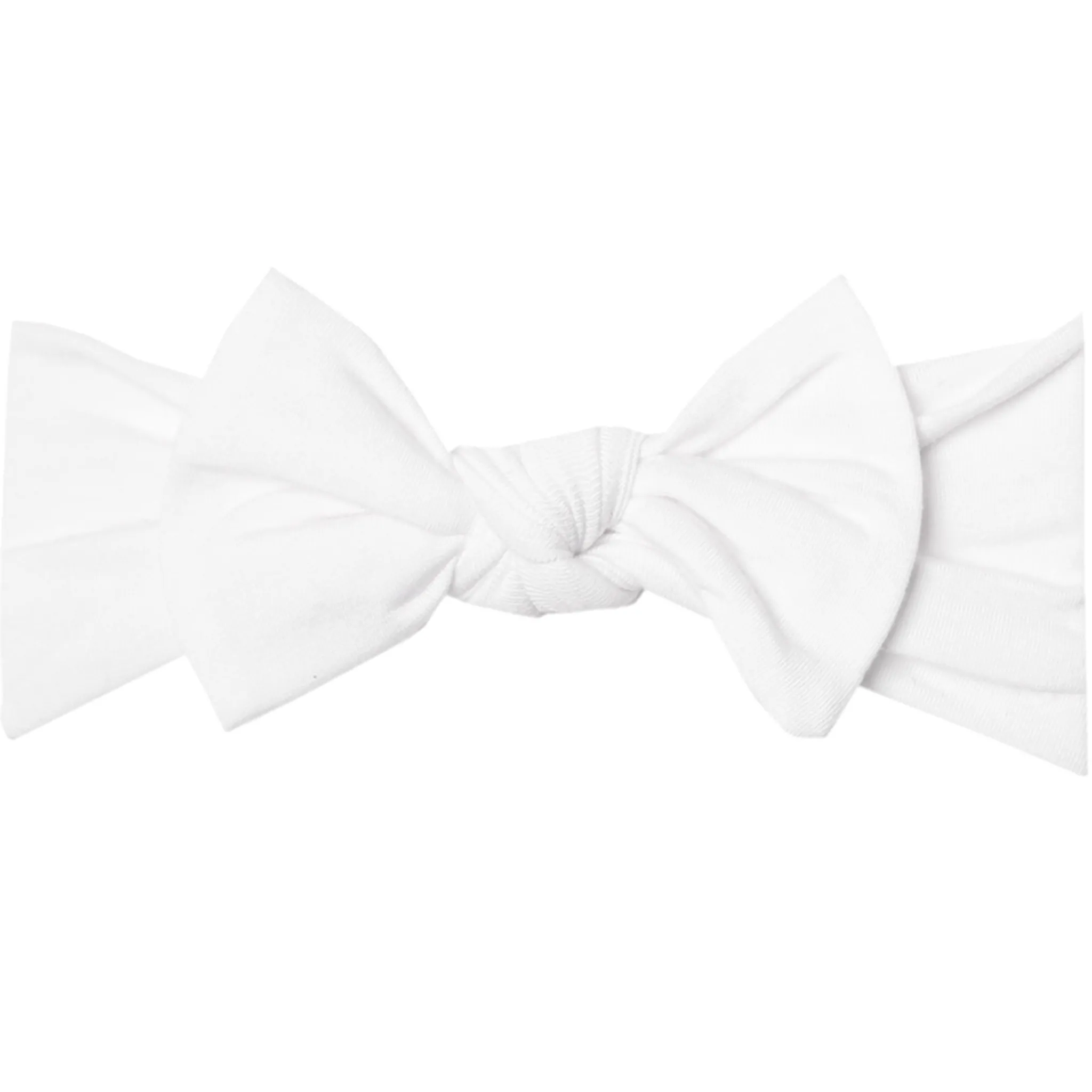 BOY Copper Pearl Knit Headband 0-4months - White Dove