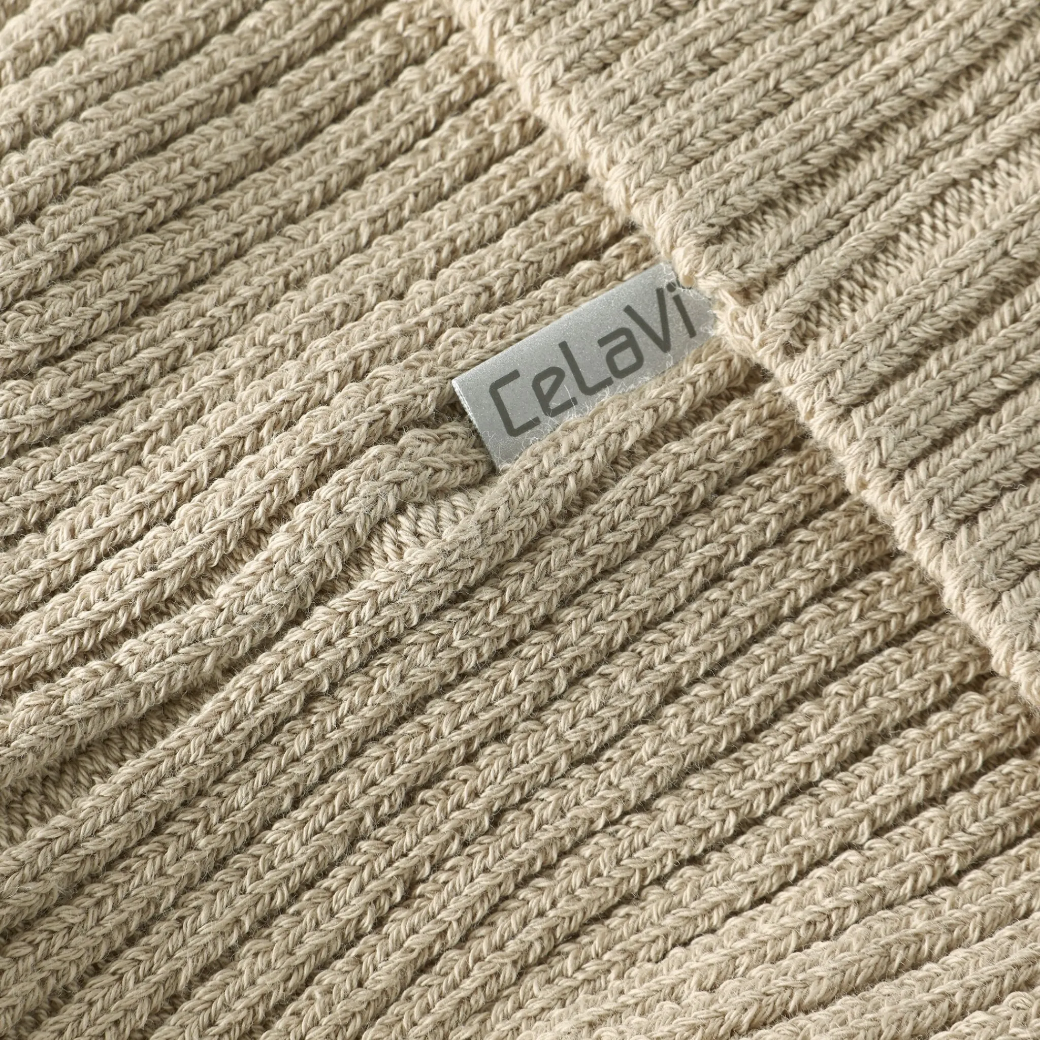 BOY CeLaVi Knit Rib Beanie 9-12m