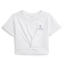 Kids Polo Ralph Lauren Tops>Knot Polo T-shirt 2-6x