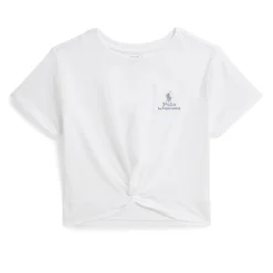 Kids Polo Ralph Lauren Knot Polo T-shirt 7-16y