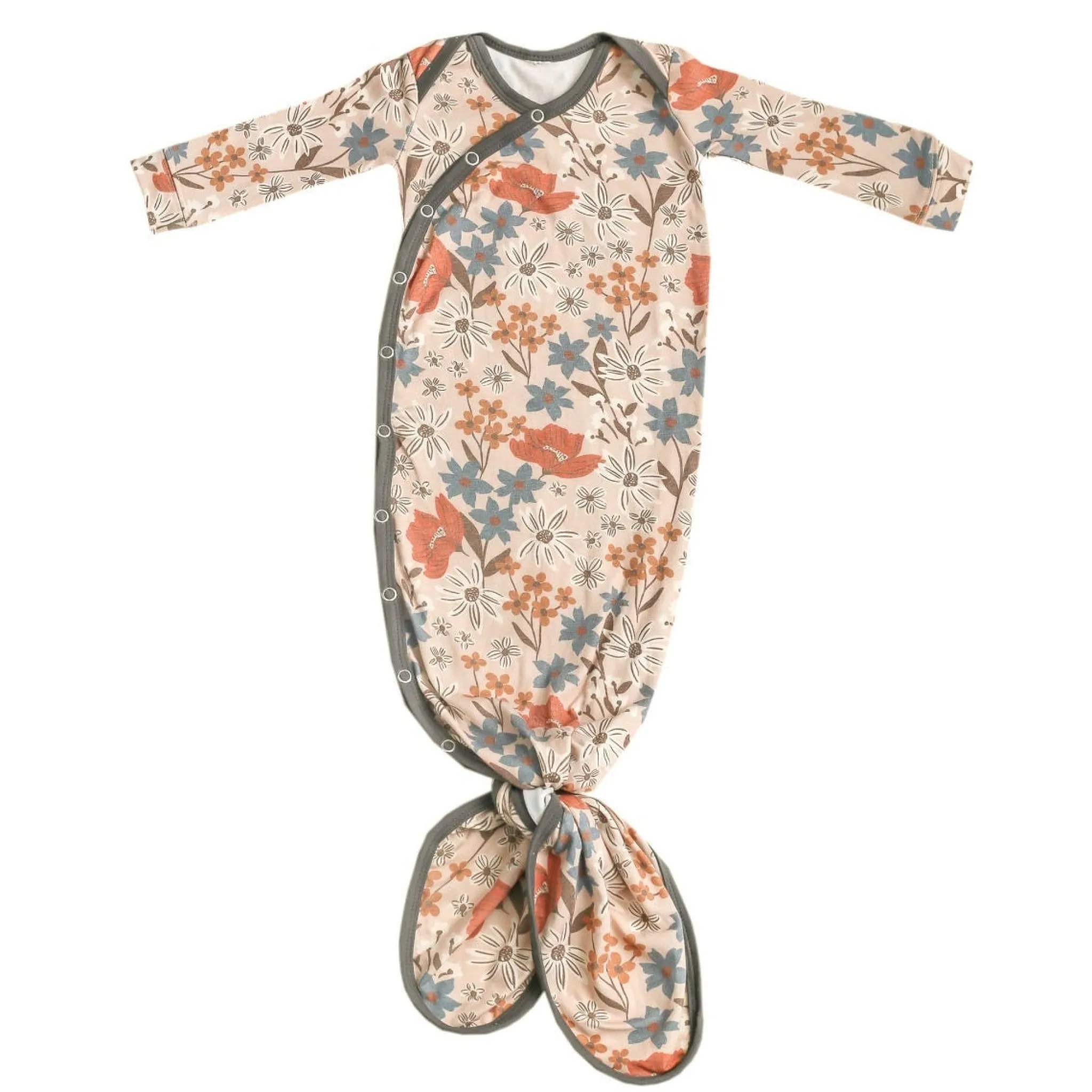 Copper Pearl Knotted Gown 0m+ - Eden