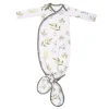 Copper Pearl Pajamas|Sleep Bags>Knotted Gown 0m+ - Leaf Haven