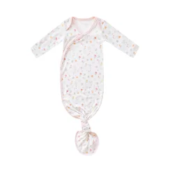 Copper Pearl Knotted Gown 0m+ - Mabel