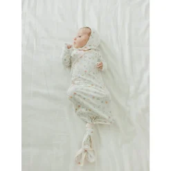 Copper Pearl Knotted Gown 0m+ - Mabel