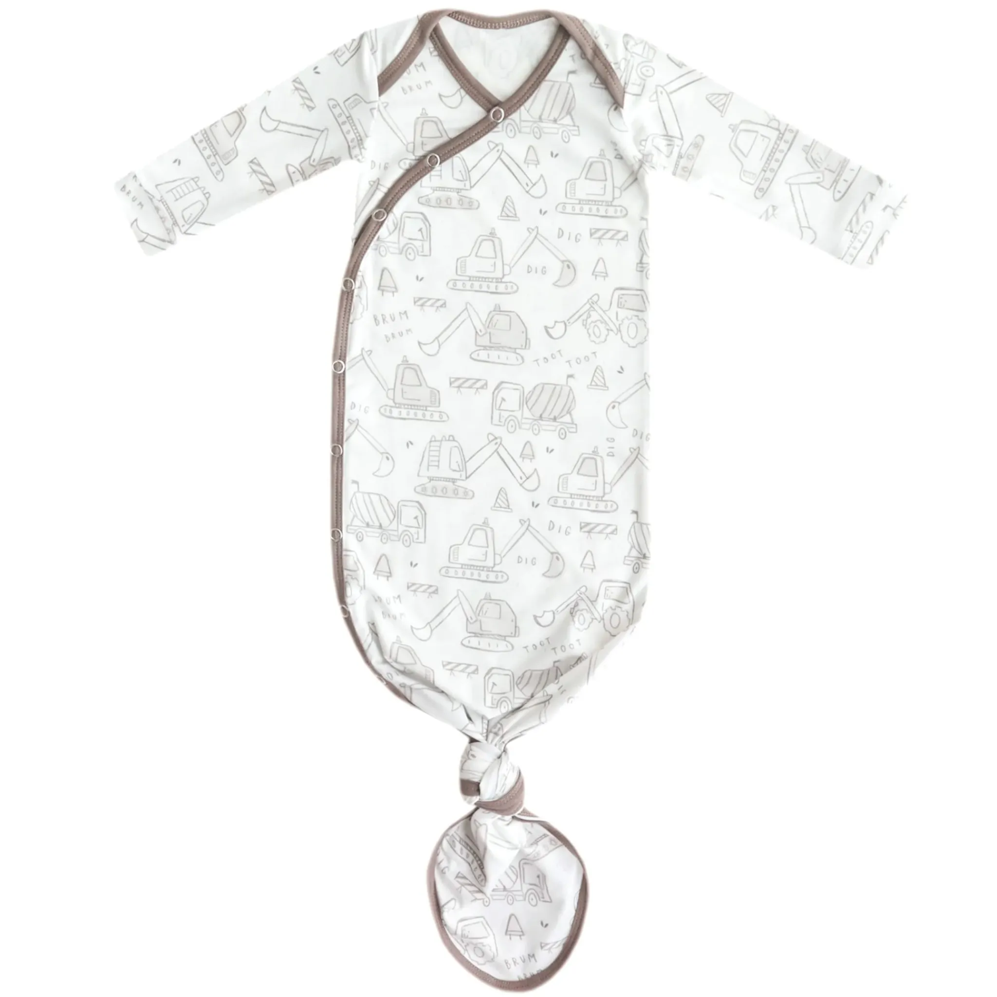Copper Pearl Knotted Gown Om + - Gage