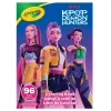 Kids Crayola KPOP Demon Hunters Colouring Book