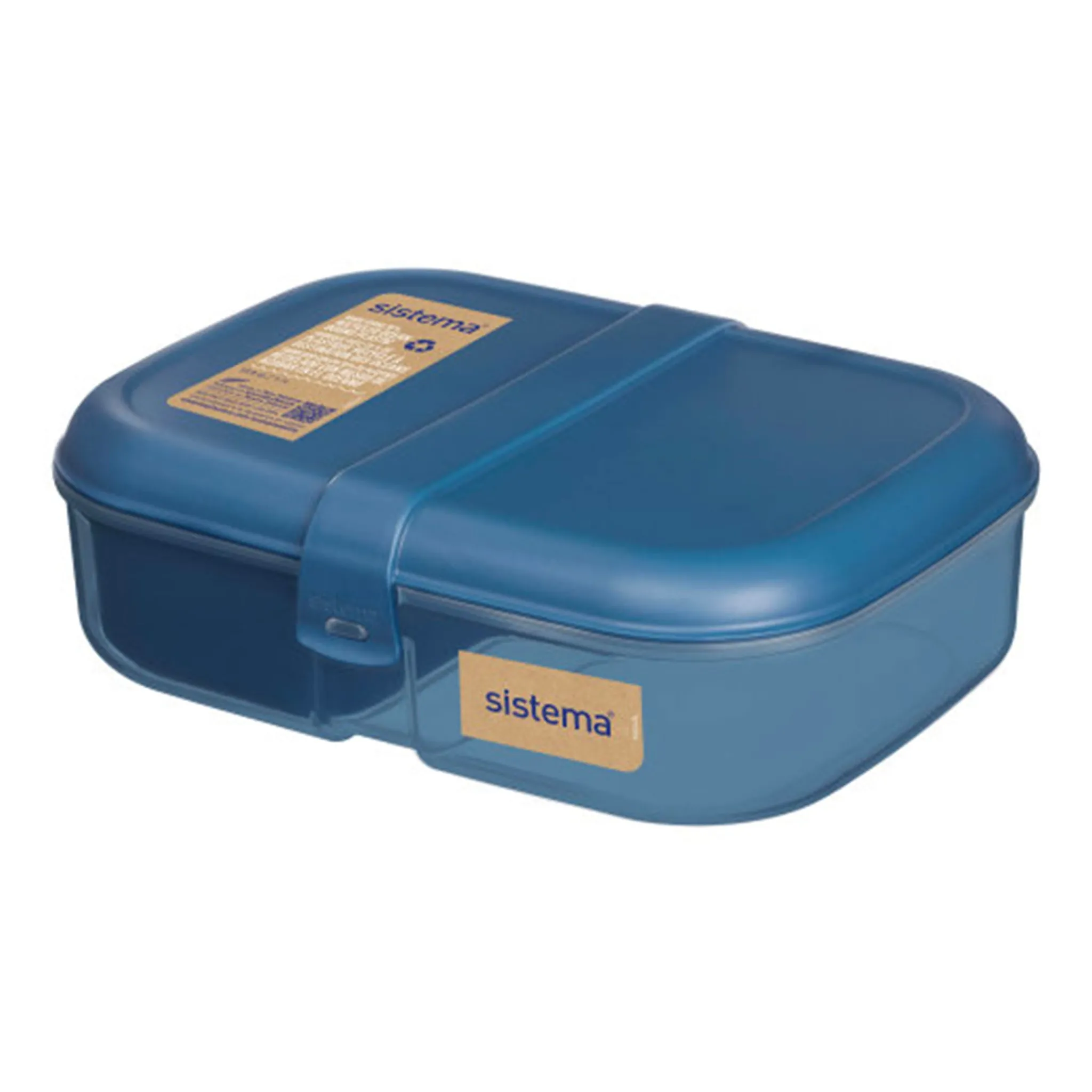 Kids Sistema Breastfeeding|Snack Bags & Containers>1.1l Ribbon Lunch TO GO™ - Blue