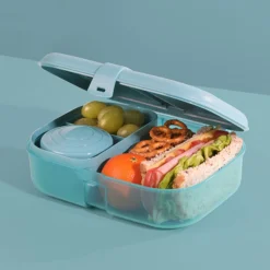 Kids Sistema Breastfeeding|Snack Bags & Containers>1.1l Ribbon Lunch TO GO™ - Teal