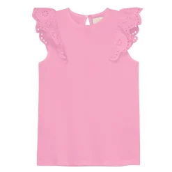 Kids Creamie Tops>Lace Tank Top 2-6y