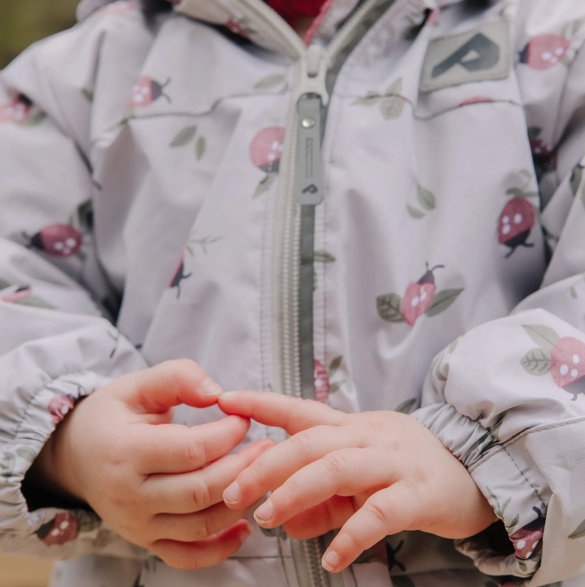 Perlimpinpin Outerwear>Ladybug 1pce Suit 0-24m