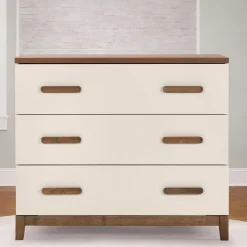 Dadada Baby Lala 3 Drawers Dresser Chest - Almont Walnut