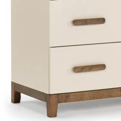 Dadada Baby Lala 3 Drawers Dresser Chest - Almont Walnut