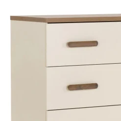 Dadada Baby Lala 3 Drawers Dresser Chest - Almont Walnut