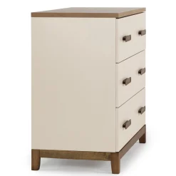 Dadada Baby Lala 3 Drawers Dresser Chest - Almont Walnut